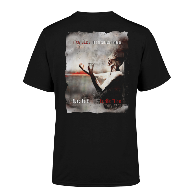 Fix8:Sed8 - The Inevitable Relapse Limited T-Shirt  |  S  |  Black