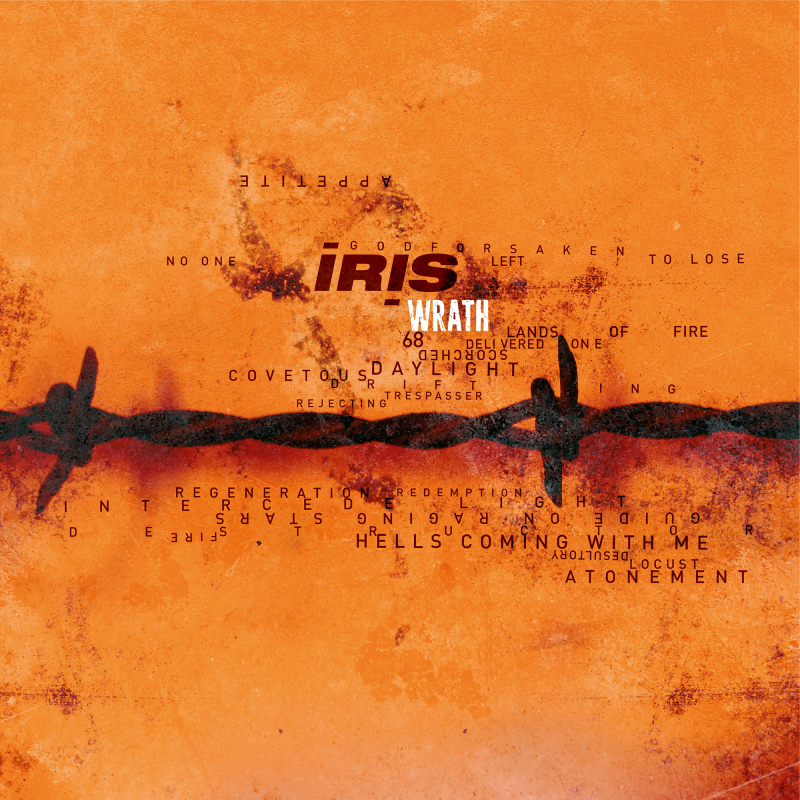 IRIS - Wrath Vinyl LP  |  Clear/Orange