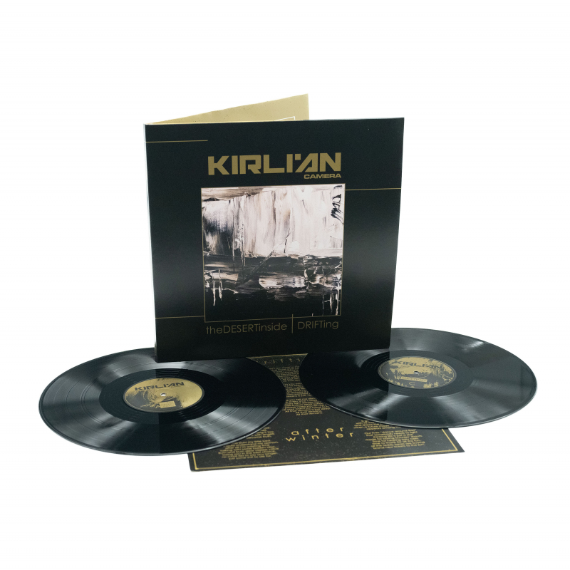 Kirlian Camera - The Desert Inside / Drifting Vinyl 2-LP Gatefold  |  Black