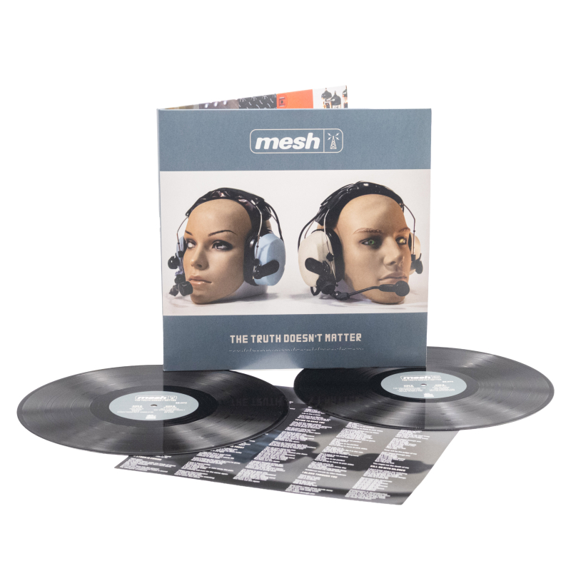 Mesh - The Truth Doesn't Matter Vinyl 2-LP Gatefold  |  Black  |  mind434 LP