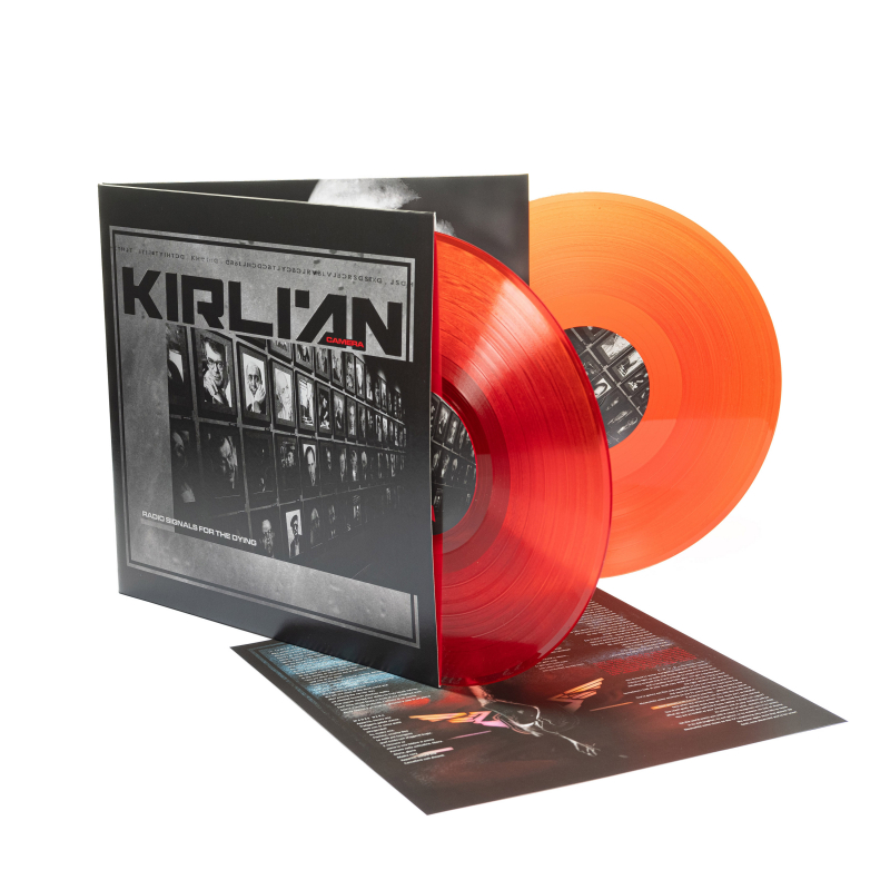 Kirlian Camera - Radio Signals For The Dying Vinyl 2-LP Gatefold  |  Transparent Red