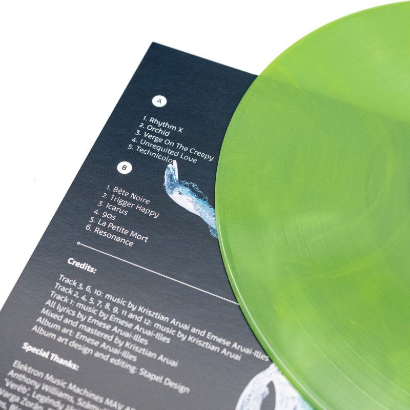Black Nail Cabaret - Pseudopop Vinyl LP  |  Green/Yellow